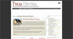 Desktop Screenshot of hipoteka.twojastancja.pl